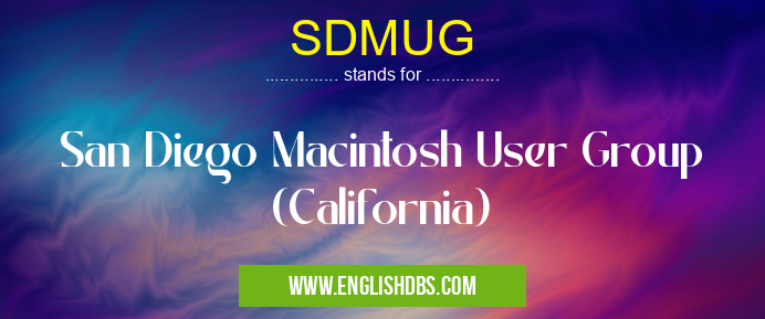 SDMUG