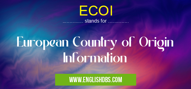 ECOI