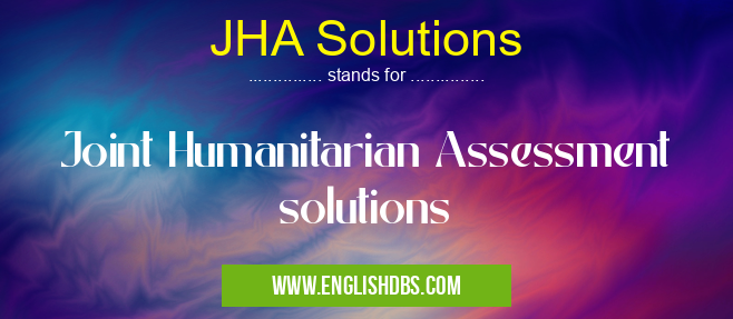 JHA Solutions