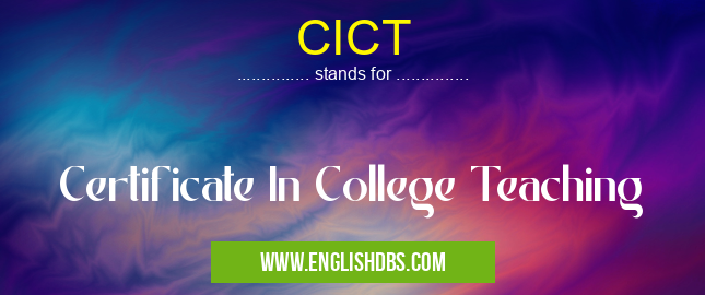 CICT