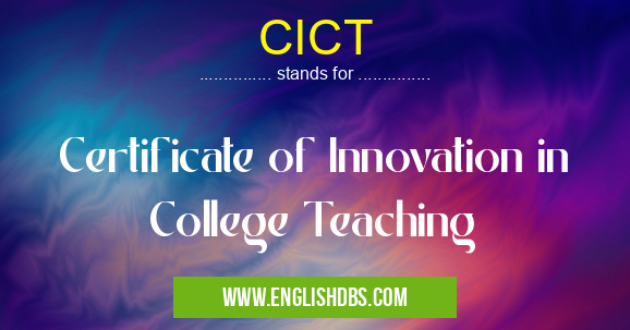 CICT