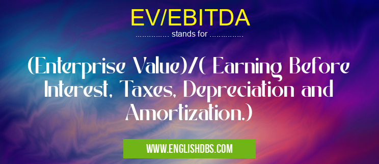 EV/EBITDA