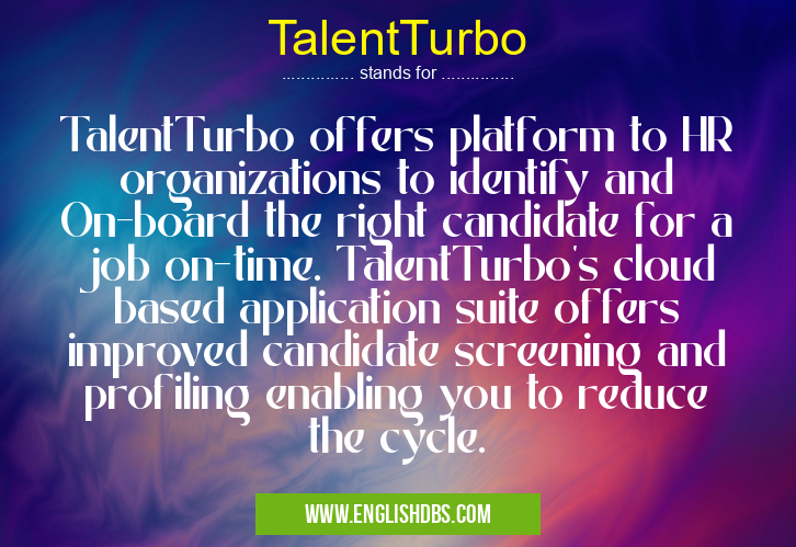 TalentTurbo