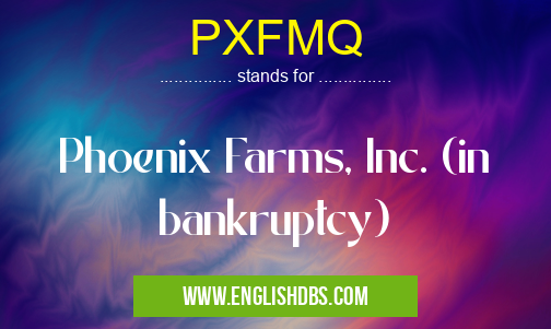 PXFMQ