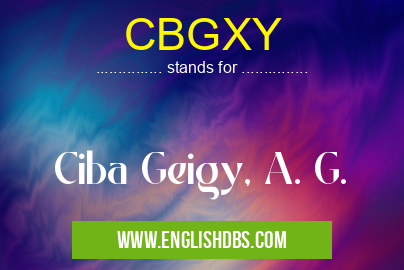 CBGXY