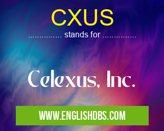 CXUS