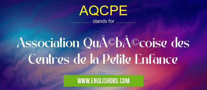 AQCPE