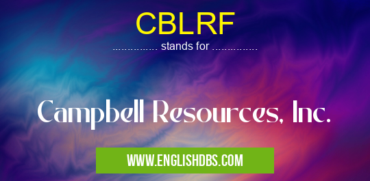 CBLRF