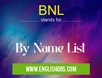 BNL