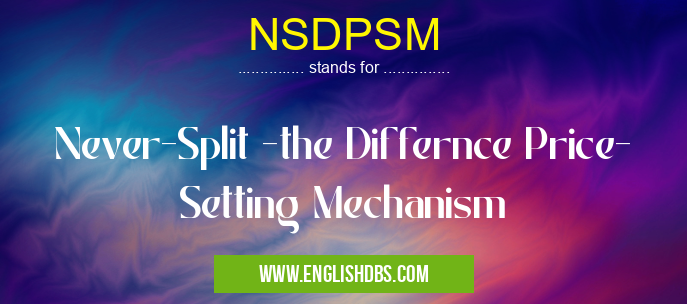 NSDPSM