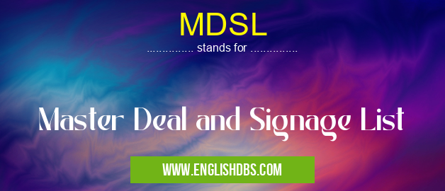 MDSL