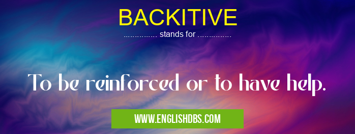 BACKITIVE