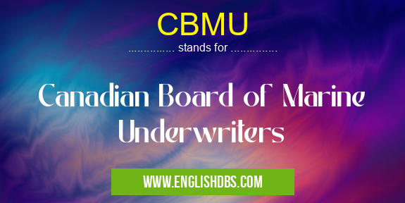 CBMU