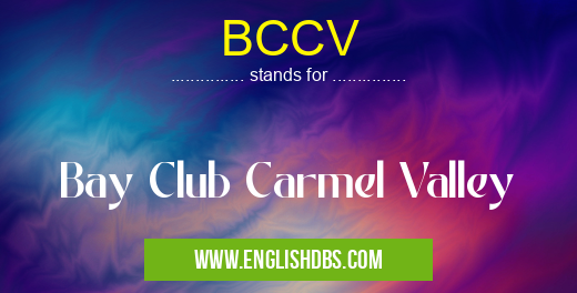 BCCV