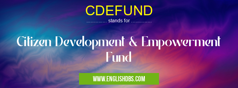 CDEFUND