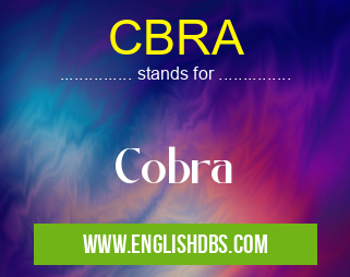 CBRA