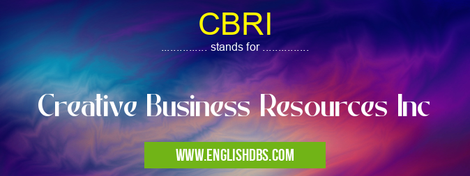 CBRI