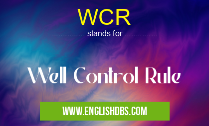 WCR