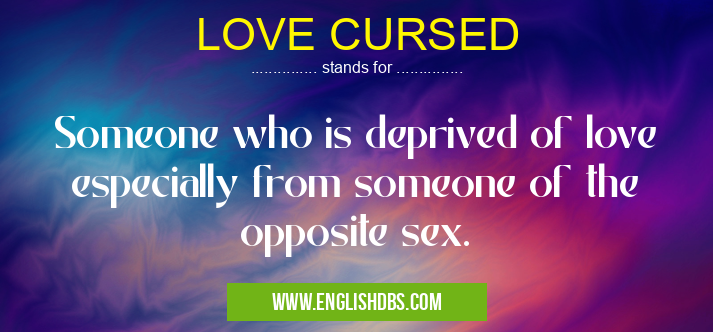 LOVE CURSED