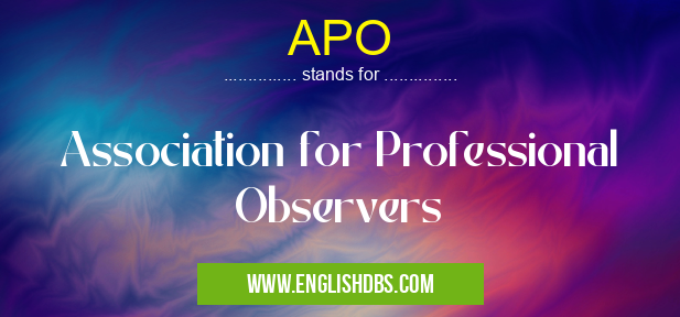 APO