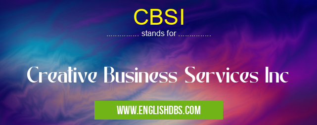 CBSI