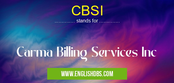 CBSI