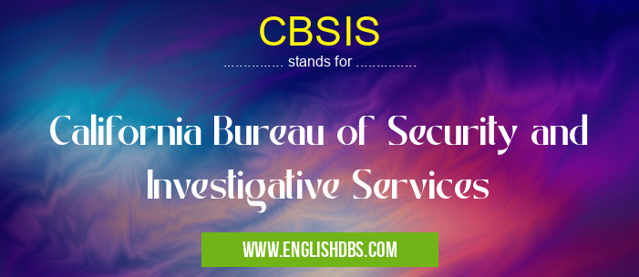 CBSIS