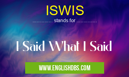 ISWIS