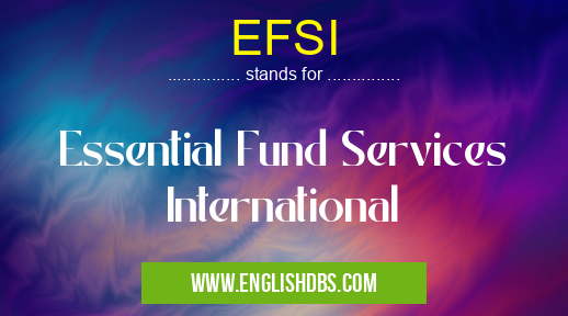 EFSI