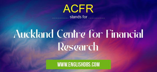 ACFR