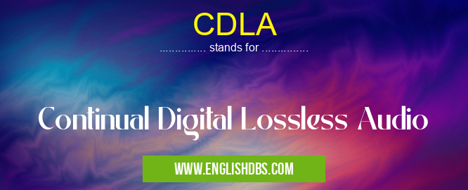 CDLA