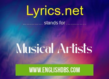 Lyrics.net