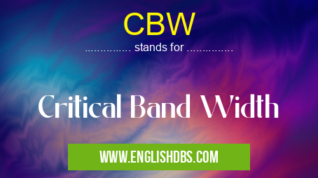 CBW