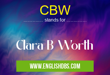 CBW