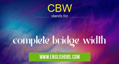 CBW