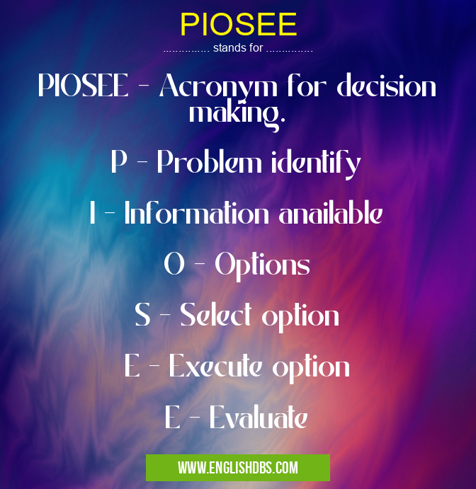 PIOSEE