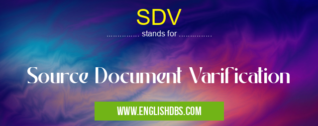 SDV