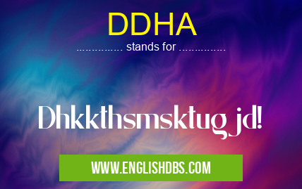 DDHA