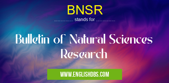 BNSR