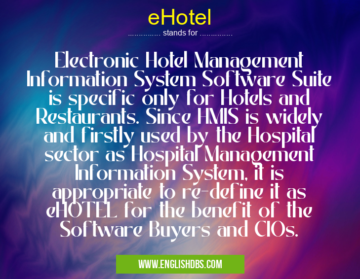 eHotel