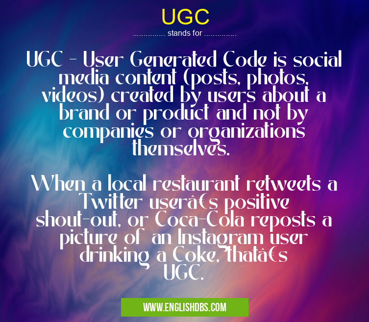 UGC