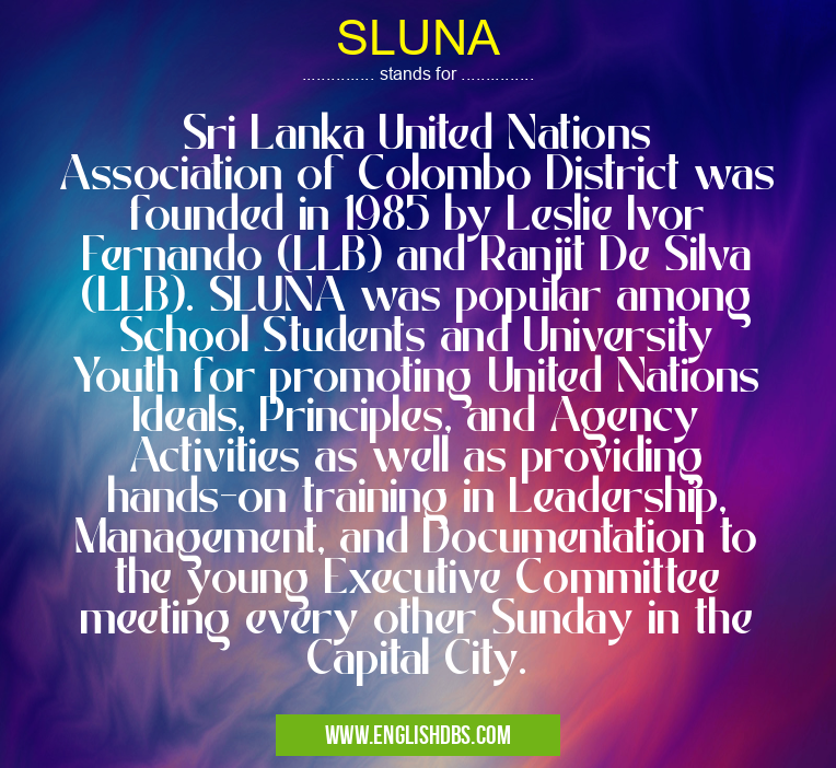 SLUNA