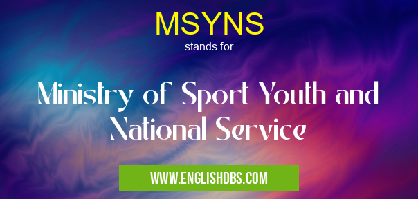 MSYNS