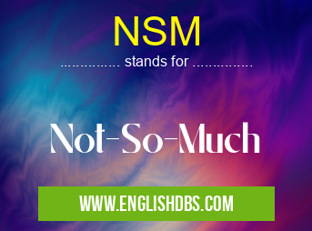 NSM