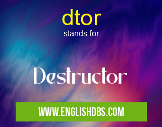 dtor