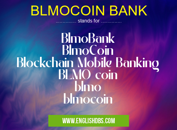 BLMOCOIN BANK