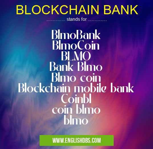 BLOCKCHAIN BANK