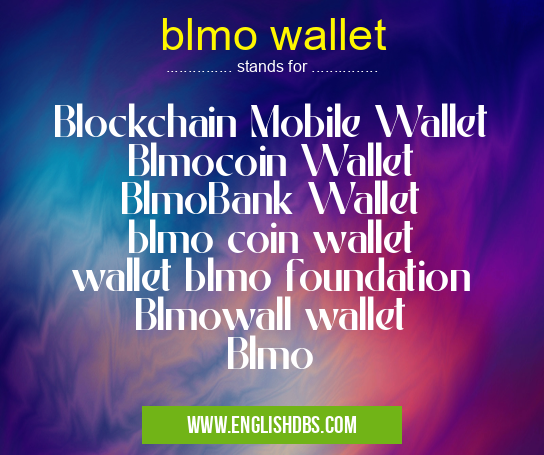 blmo wallet