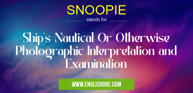 SNOOPIE