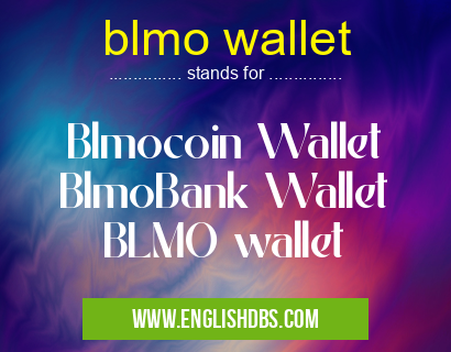 blmo wallet